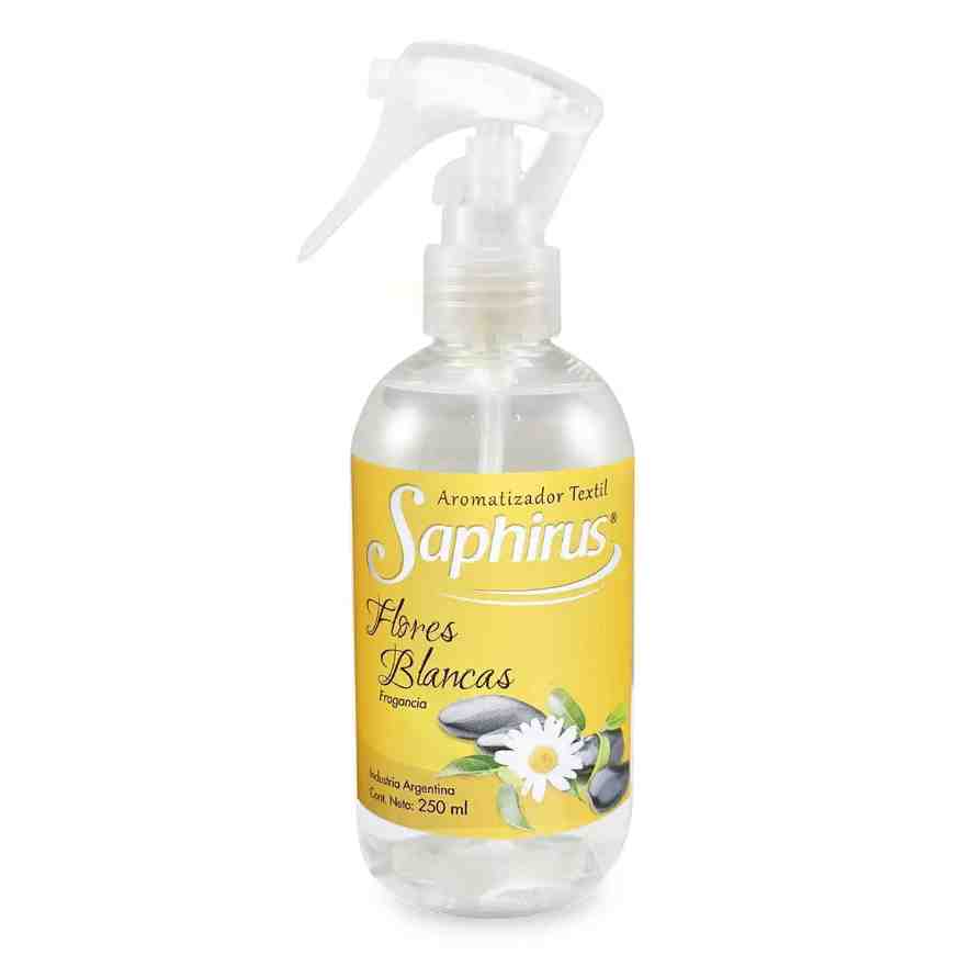 SAPHIRUS FLORES BLANCAS AROMATIZADOR TEXTIL 250ML